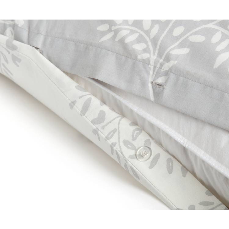 Argos Home Floral Trail Grey Bedding Set single (British brand)