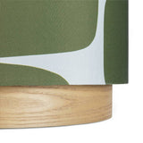 Habitat x Scion green Lohko 2-tier lampshade 45cm, UK version