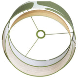 Habitat x Scion green Lohko 2-tier lampshade 45cm, UK version