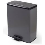Curver pedal bin cool grey 65L, imported from the UK