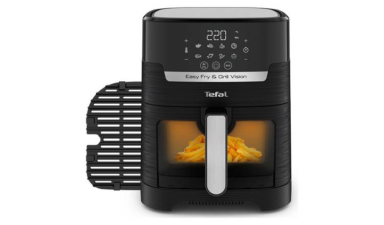 Tefal Easy Fry Vision EY506840 4.2L Air Fryer & Grill-Black