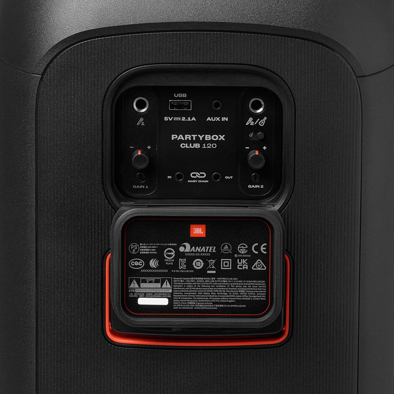 JBL PartyBox Club 120 Bluetooth Party Speaker - Black