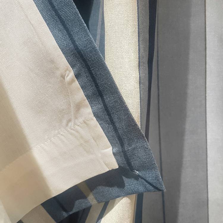 Fusion Whitworth eyelet curtains blue 117x137cm - British product