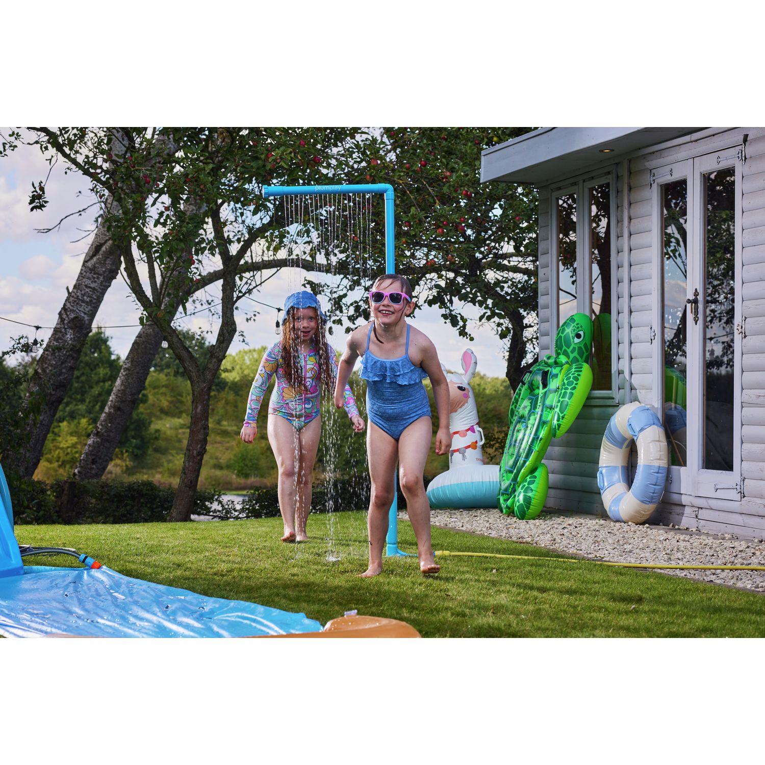 Plum Water Park Rain Wall outdoor water toy for kids - British product