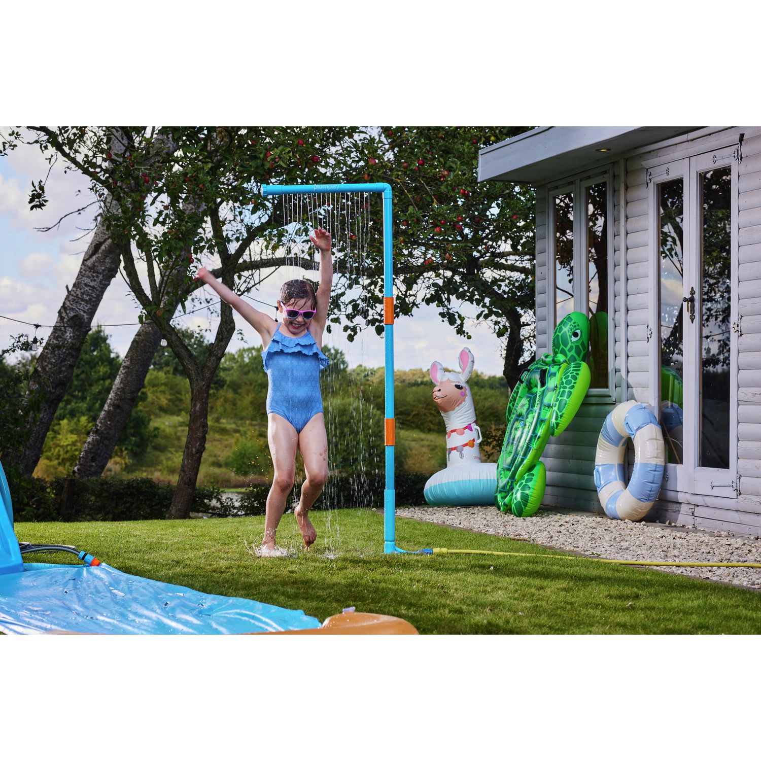 Plum Water Park Rain Wall outdoor water toy for kids - British product