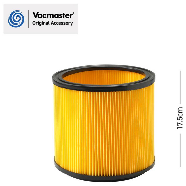 Vacmaster disposable filter for wet and dry cleaners, UK version