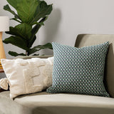 Habitat geometric jacquard cushion cover 43x43cm - British product