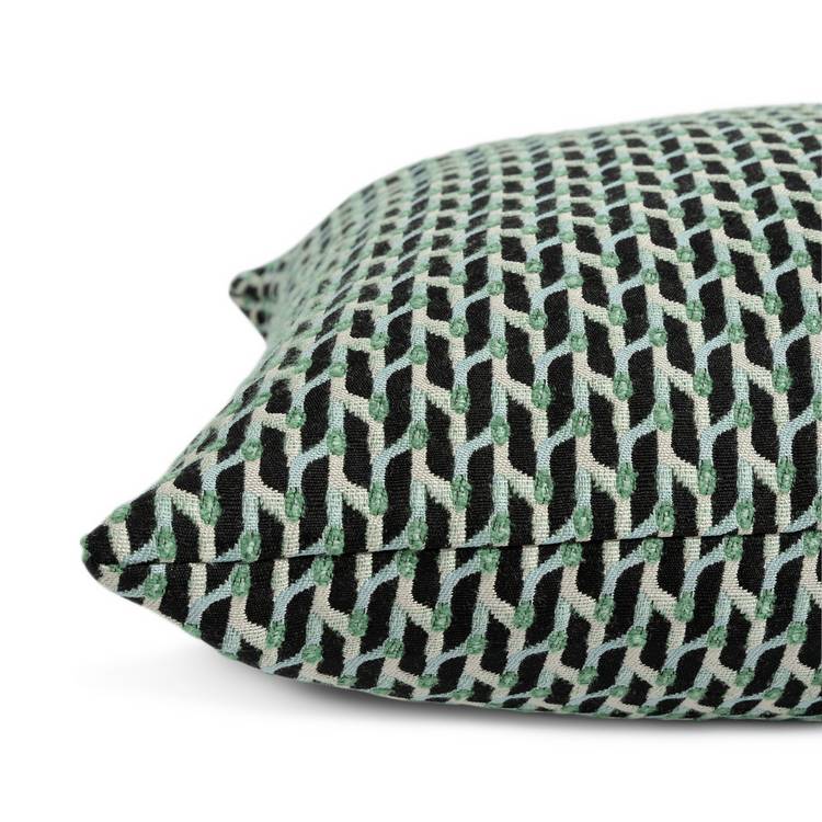 Habitat geometric jacquard cushion cover 43x43cm - British product