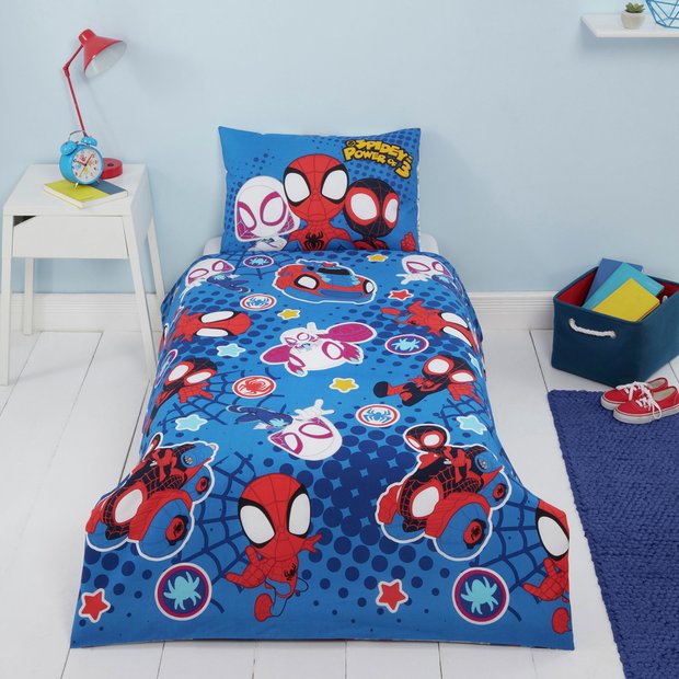 Disney Spidey and Friends bedding set toddler, UK version