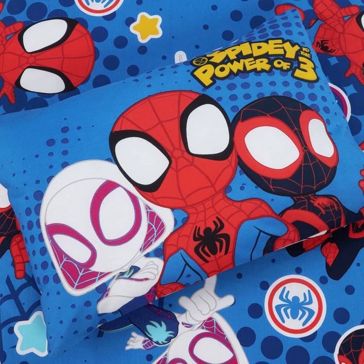 Disney Spidey and Friends bedding set toddler, UK version