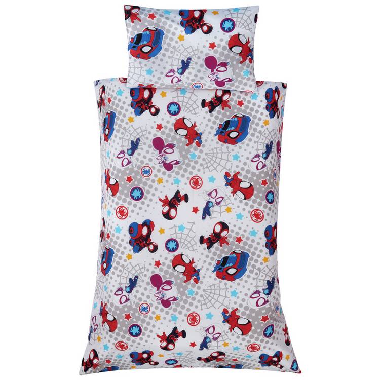 Disney Spidey and Friends bedding set toddler, UK version