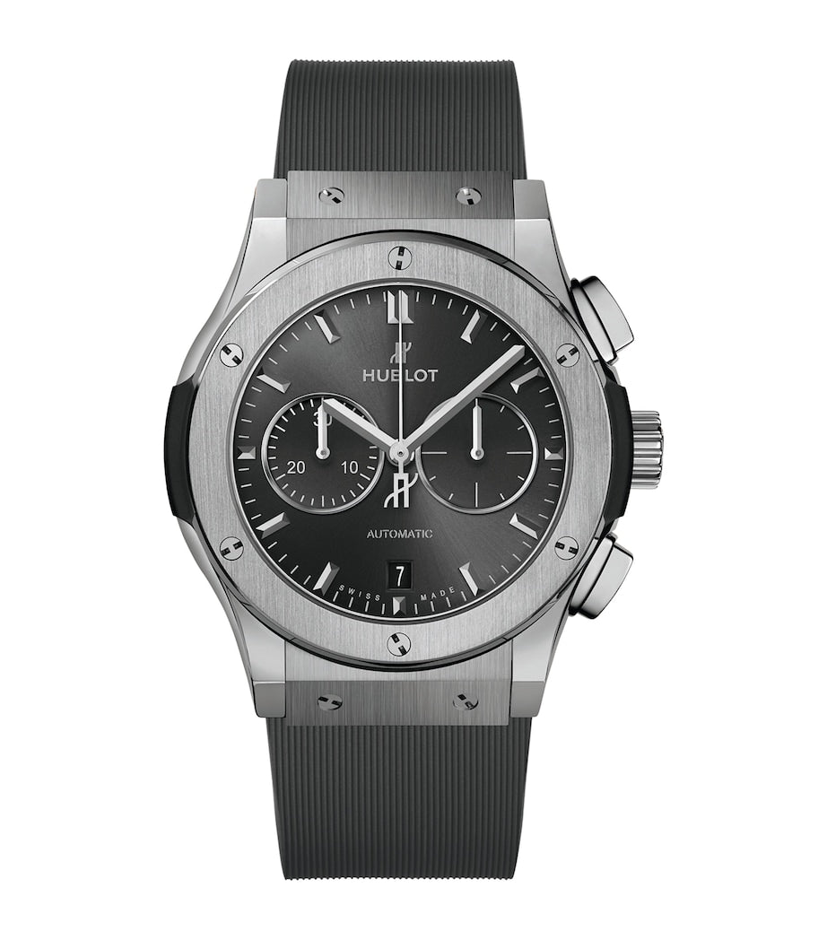 Hublot Classic Fusion Chronograph titanium watch 42mm - British product