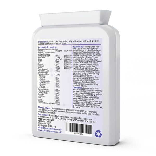 Pharmanostix Beauty Complex 90 capsules (British brand)