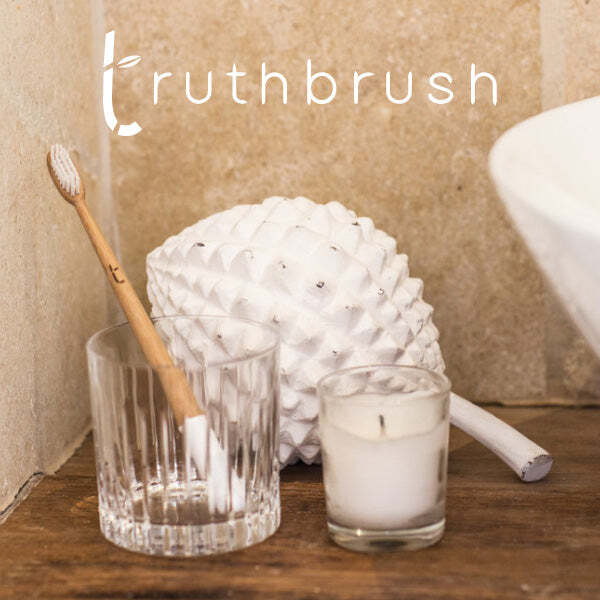 Truthbrush Bamboo Toothbrush Cloud White Soft x 1 Yr Supply GOODS Superdrug   