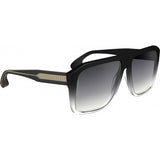 Victoria Beckham grey acetate sunglasses 59mm, imported from the UK