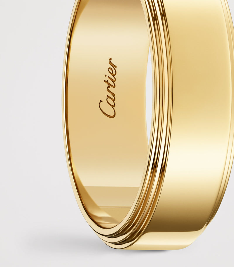 Cartier d'Amour wedding ring yellow gold 6mm UK version