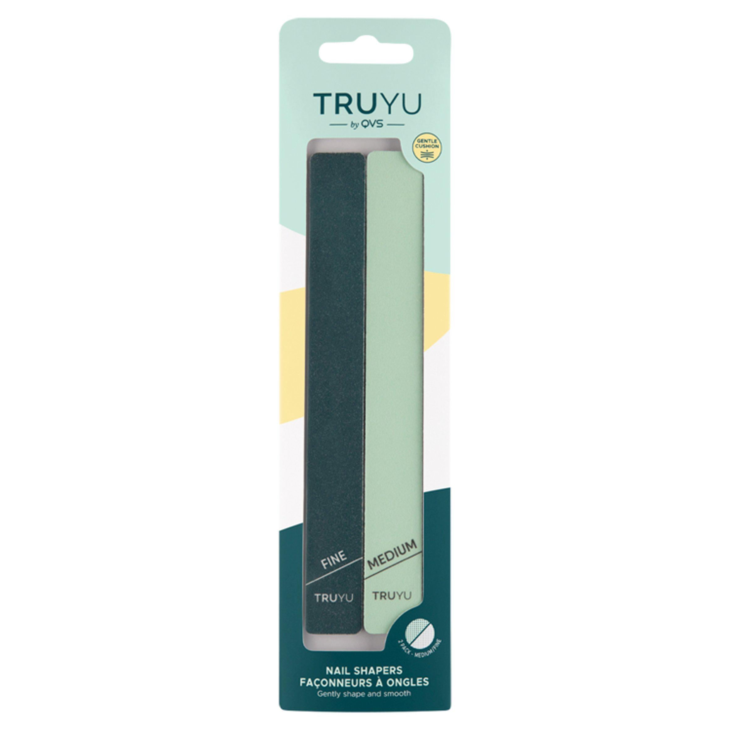 Truyu by QVS Cushioned Nail Shapers Beauty at home Sainsburys   