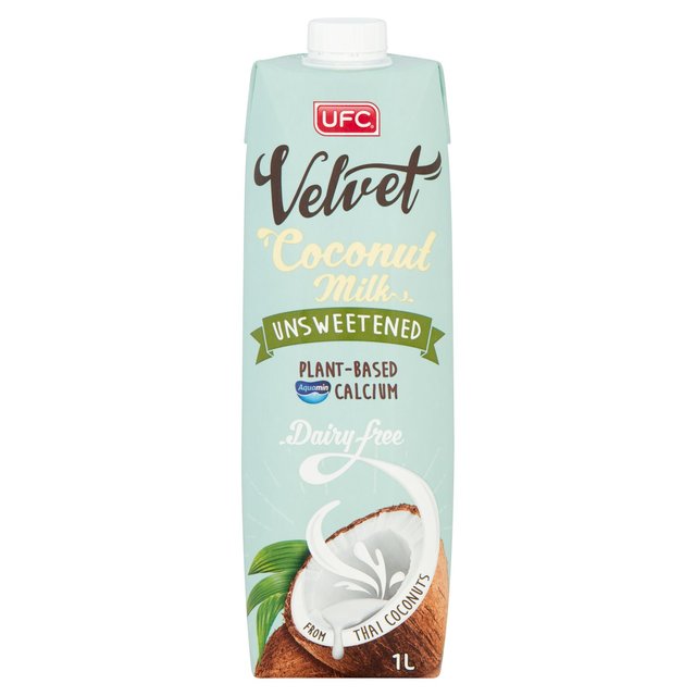 UFC Velvet Dairy Free Coconut Milk Unsweetened   1L GOODS M&S   