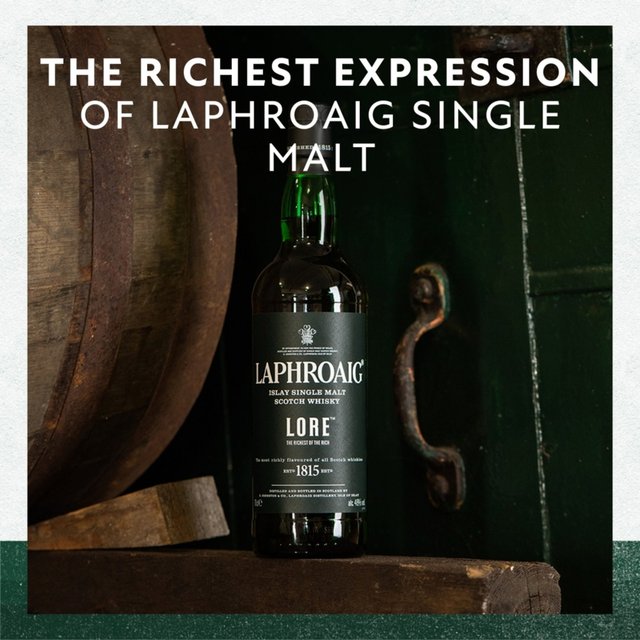 Laphroaig Lore Islay Single Malt Scotch Whisky   70cl GOODS M&S   