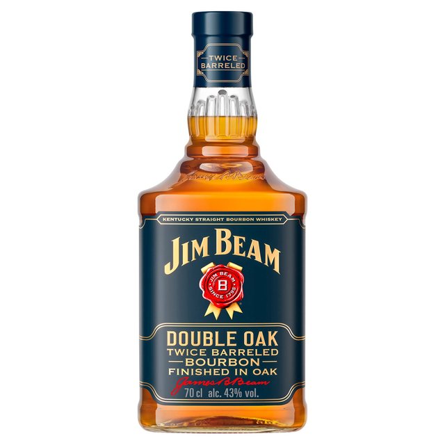 Jim Beam Double Oak Kentucky Bourbon Whiskey   70cl GOODS M&S   