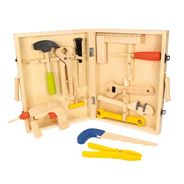 Bigjigs Toys Carpenters Tool Box GOODS Superdrug   