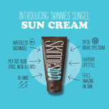 Skinnies SPF 30 Sunscreen Sungel Vegan   100ml GOODS M&S   