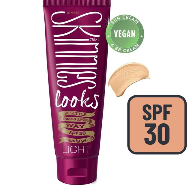 Skinnies Looks Tinted SPF 30 Light BB Cream Vegan    75ml