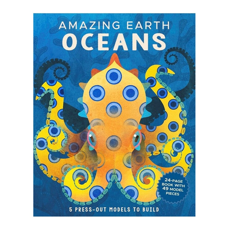 Amazing Earth book with 5 press-out models (British brand)