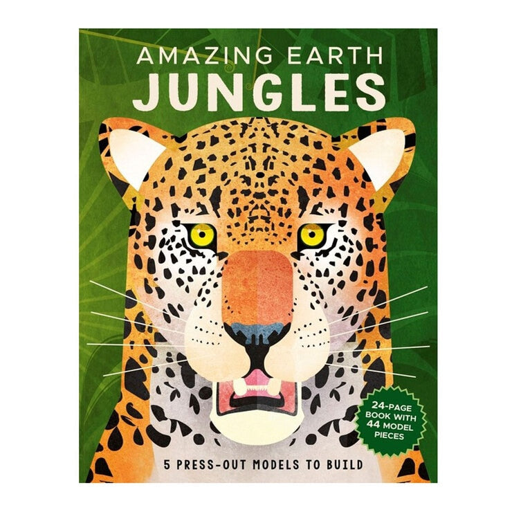 Amazing Earth book with 5 press-out models (British brand)