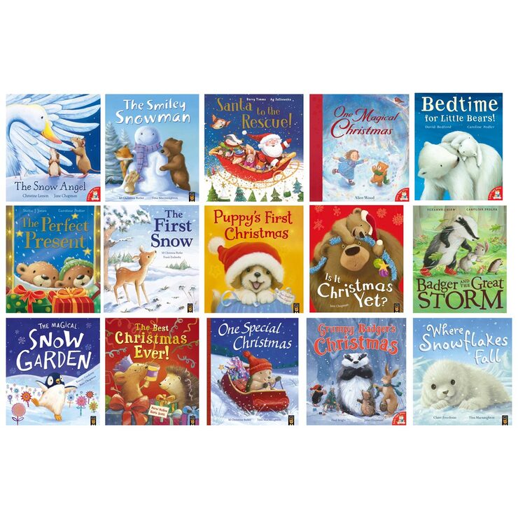 Farmyard House shaped children's book collection 15 books, UK version