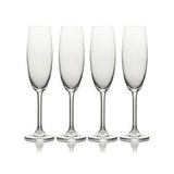 Mikasa Julie 8oz Champagne Flute Glasses Set of 4 GOODS M&S   