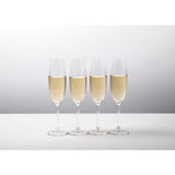 Mikasa Julie 8oz Champagne Flute Glasses Set of 4 GOODS M&S   