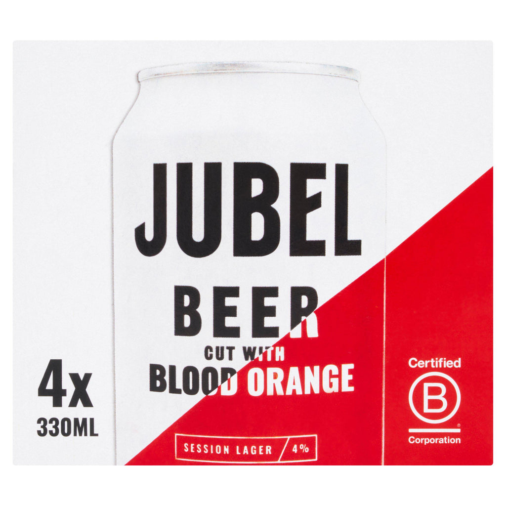 Jubel Beer Cut with Blood Orange 4x330ml