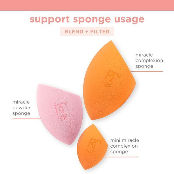 Real Techniques  Ultimate Sponge Trio GOODS Superdrug   