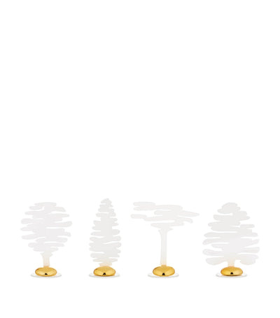 Alessi Bark Place Markers Set of 4 Tableware