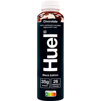 Huel Trinkfertig Black Edition Schokoladen-Mahlzeitenersatz 500ml