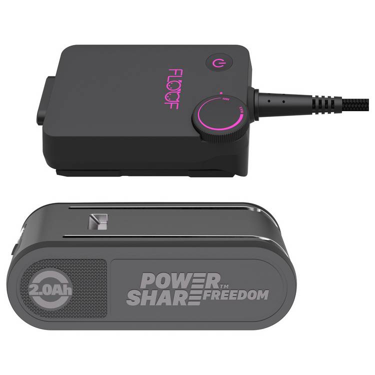 Floof PowerShare Freedom battery and adapter combo, imported from the UK