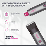 Floof 20V 4-Tool pet grooming combo kit (British brand)