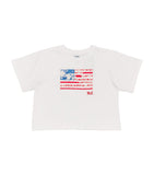 Ralph Lauren Kids Cotton Embroidered Flag T-Shirt (2-7 Years), imported from the UK