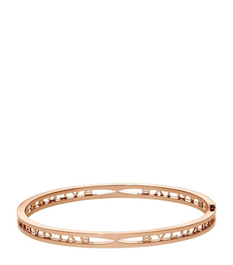 Bvlgari B.zero1 rose gold bangle - British product
