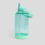 Phoenix Fitness motivational water bottle sage, UK version
