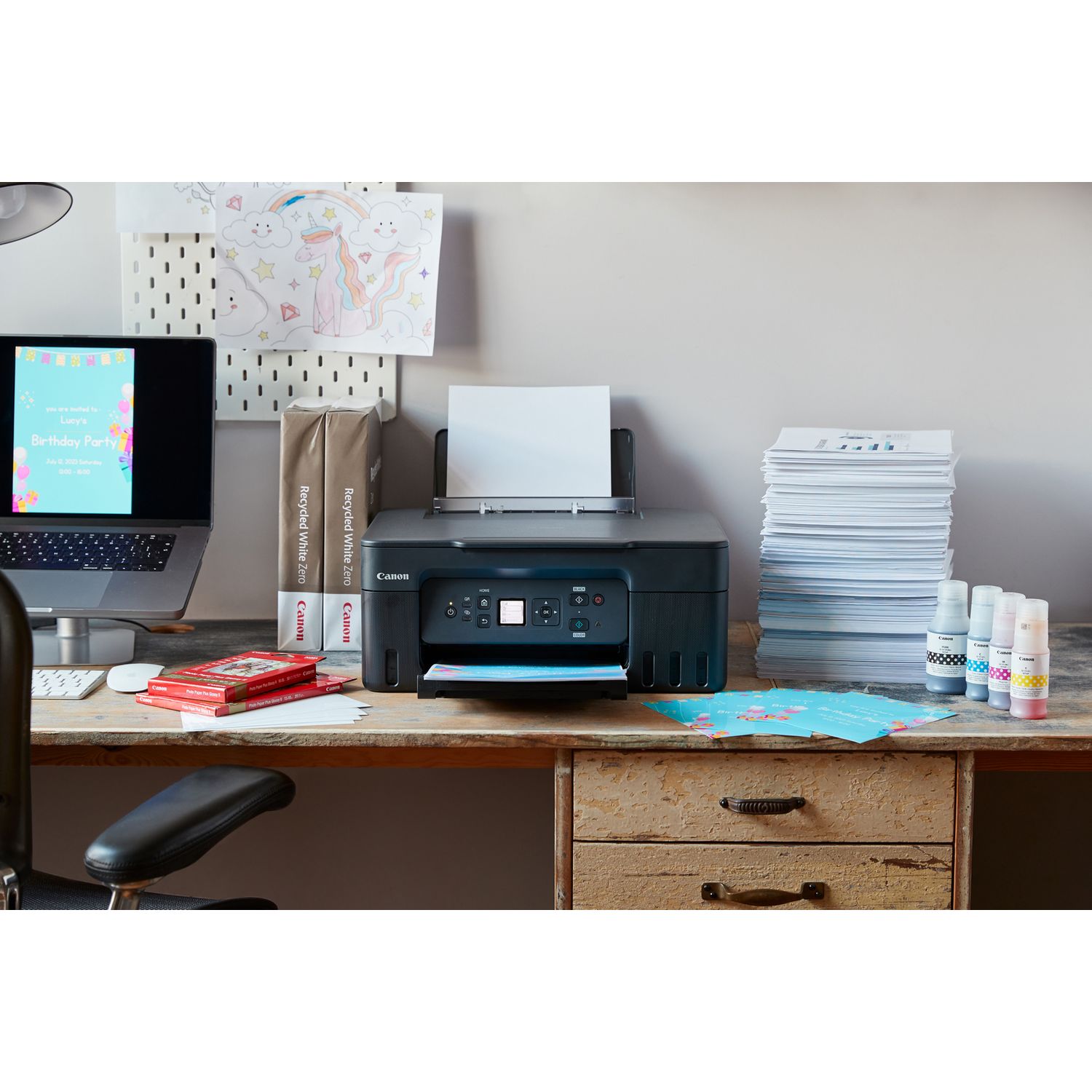 Canon PIXMA G3570 MegaTank printer wireless model (British brand)