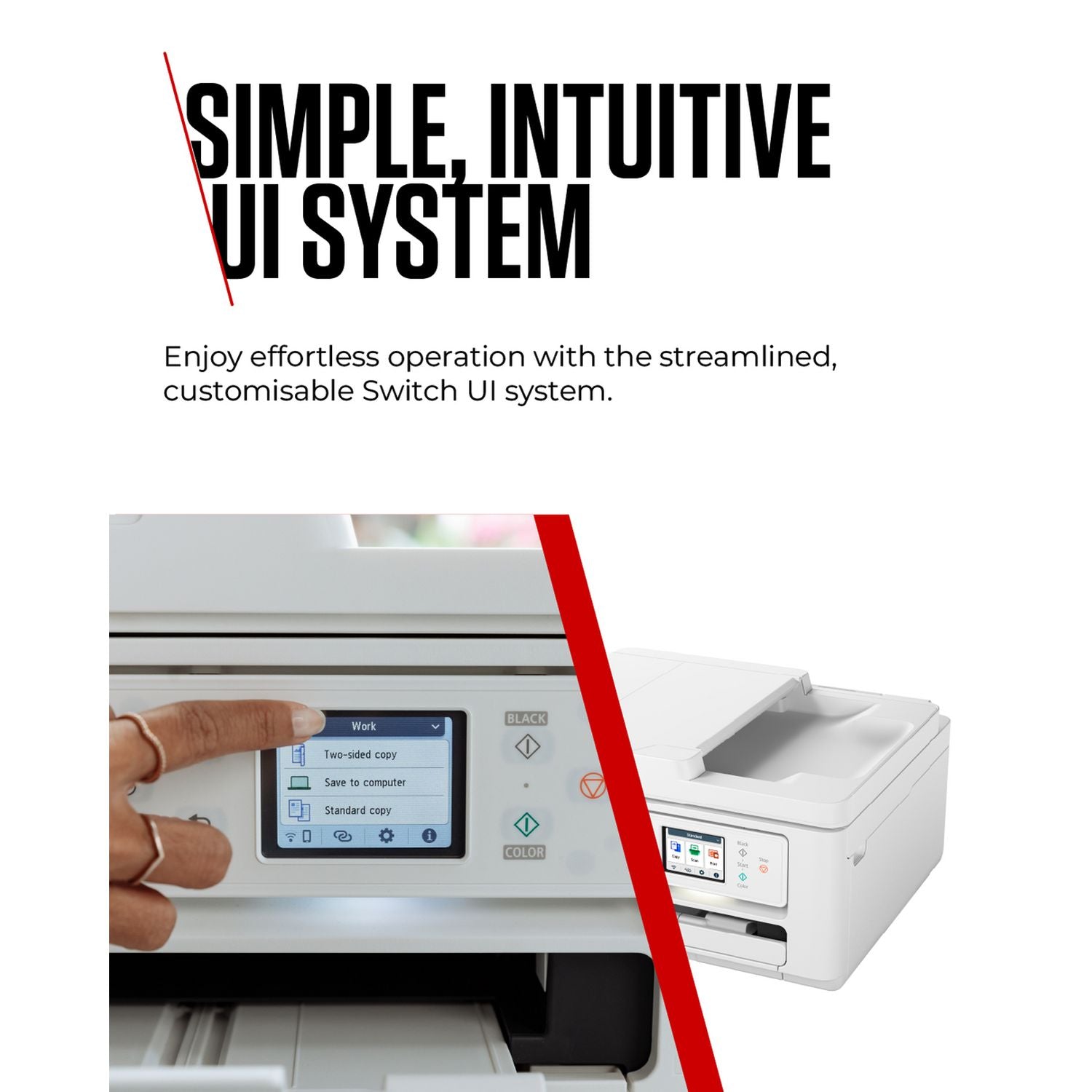 Canon PIXMA TS7750i wireless multifunction printer white, UK version