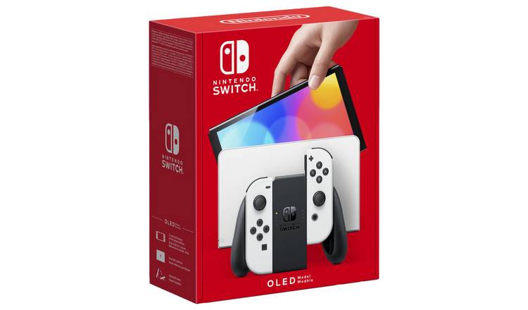 Nintendo Switch OLED Console - White GOODS Argos