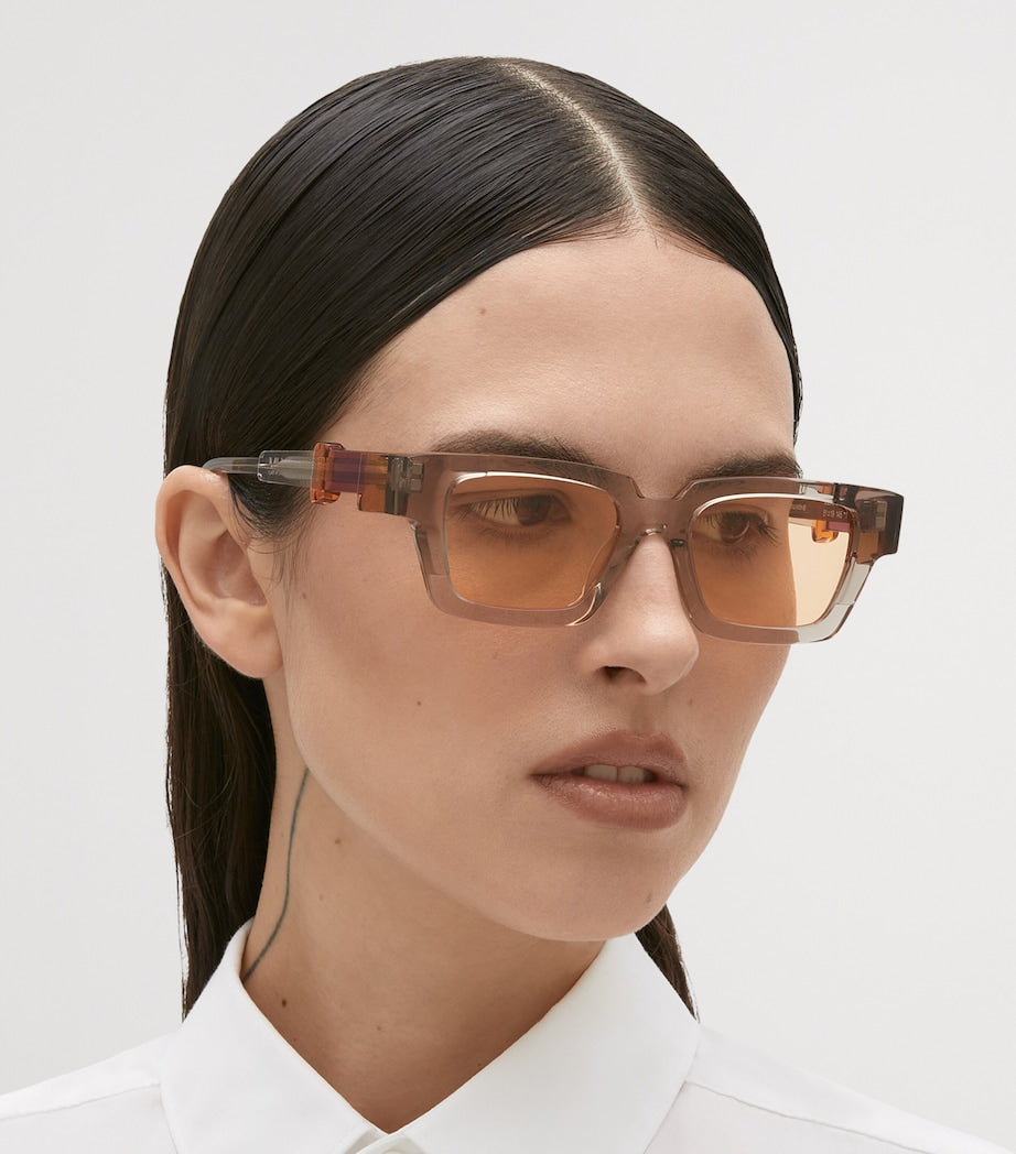 Kuboraum Maske I01 Acetat-Sonnenbrille, britische Version