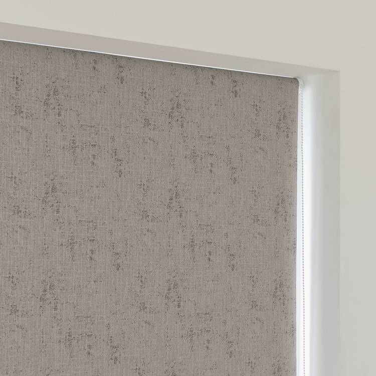 Habitat roller blind mottled blackout grey 90cm (British brand)