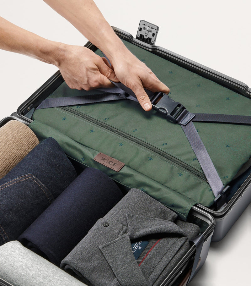 Carl Friedrik x Hackett carry-on suitcase 55cm - British product