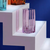 Habitat Wiggle glass vase medium purple, UK version