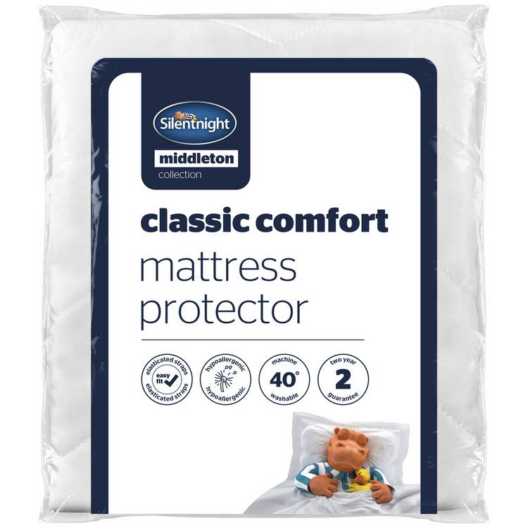 Silentnight mattress protector single size, imported from the UK
