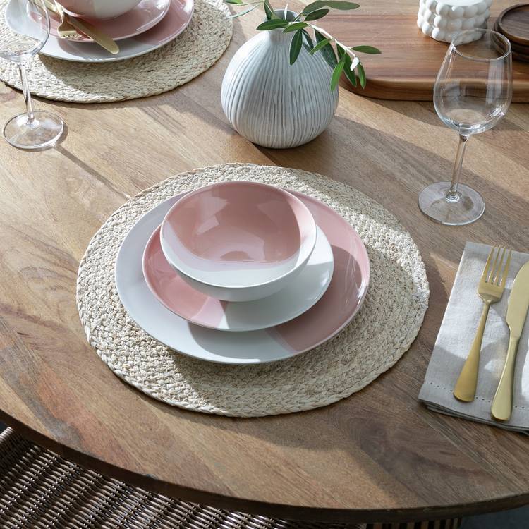 Habitat stoneware dinner set multicoloured, UK version